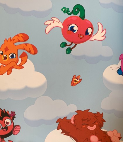 کاغذ دیواری غیر قابل شستشو عرض 50 آلبوم الفنت دریم2 کد KID-70240